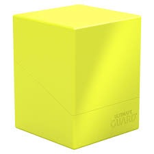 Ultimate Guard - Deck Case 100+ Boulder - Solid Neon Yellow